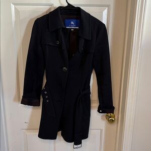 Burberry Black Trench Coat for Women